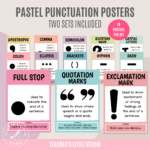 Pastel Punctuation Posters