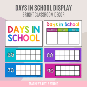 Bright Days in School Display Set