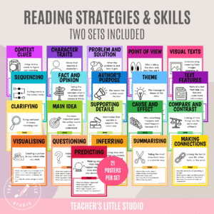 Bright Reading Strategies and Skills - The Digital Download Studio